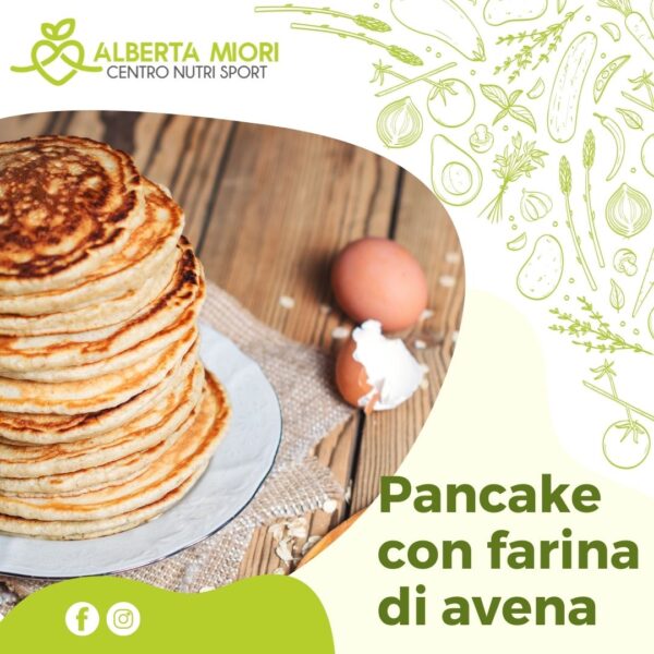 Ricetta Pancake con farina di avena CENTRO NUTRI SPORT